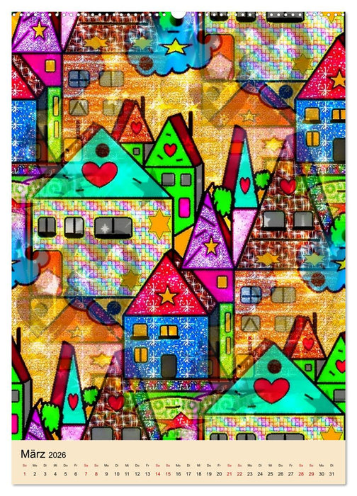 Glanz und Glitzer (CALVENDO Wandkalender 2026)