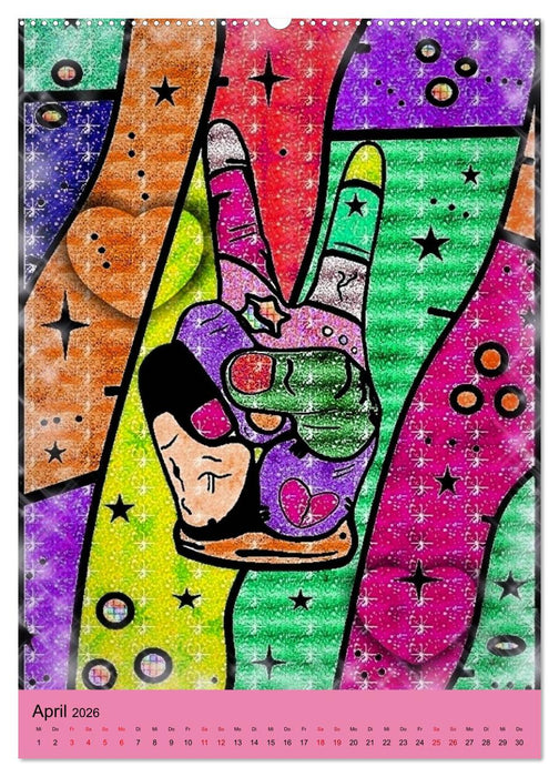 Glanz und Glitzer (CALVENDO Wandkalender 2026)