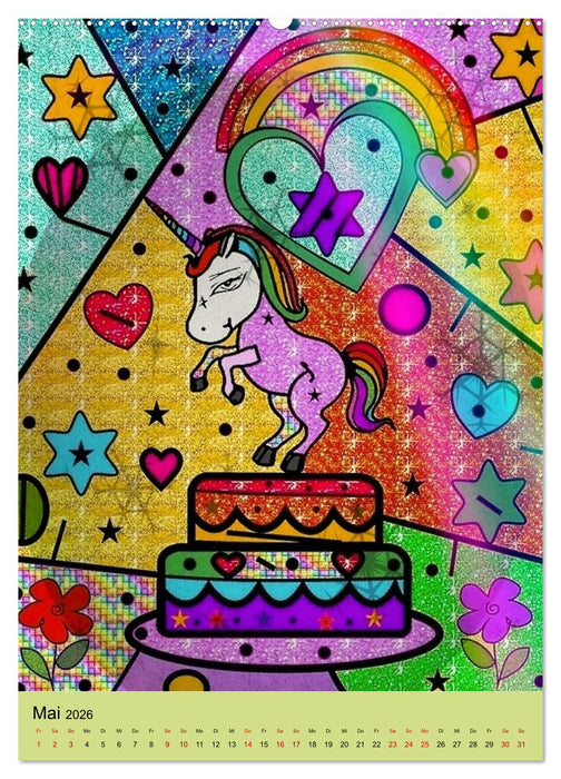 Glanz und Glitzer (CALVENDO Wandkalender 2026)