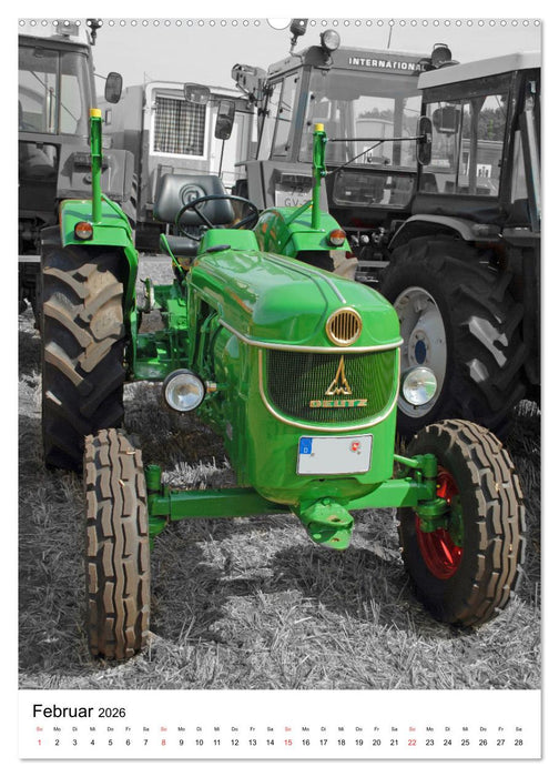 Alte Traktoren Nostalgie pur (CALVENDO Wandkalender 2026)