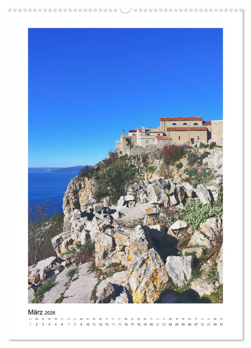 Kroatiens Inselzauber, Cres und Losinj (CALVENDO Wandkalender 2026)