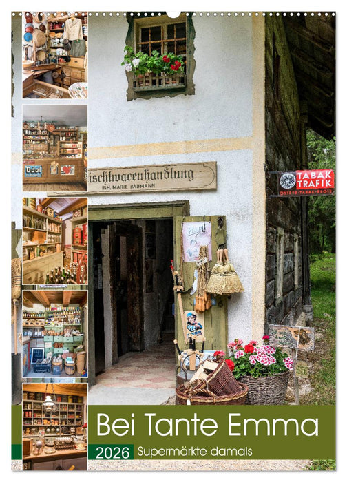 Bei Tante Emma, Supermärkte damals (CALVENDO Wandkalender 2026)