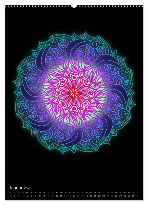 Mandala-Kalender 2026 (CALVENDO Premium Wandkalender 2026)