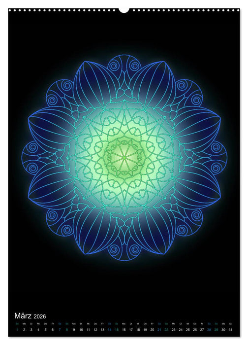 Mandala-Kalender 2026 (CALVENDO Premium Wandkalender 2026)