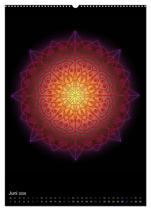 Mandala-Kalender 2026 (CALVENDO Premium Wandkalender 2026)