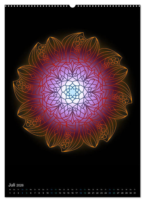 Mandala-Kalender 2026 (CALVENDO Premium Wandkalender 2026)