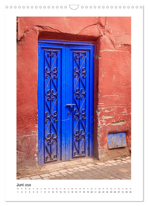 Marrakesch - Eine Stadt wie aus 1001 Nacht (CALVENDO Wandkalender 2026)