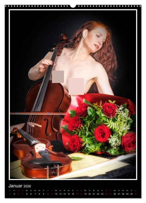 Stillleben mit Akt (CALVENDO Premium Wandkalender 2026)