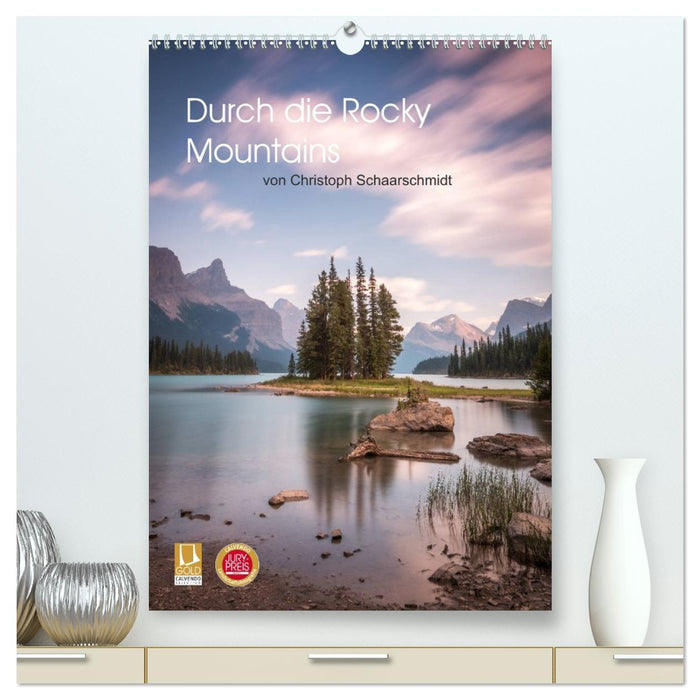 Die kanadischen Rockies (CALVENDO Premium Wandkalender 2026)