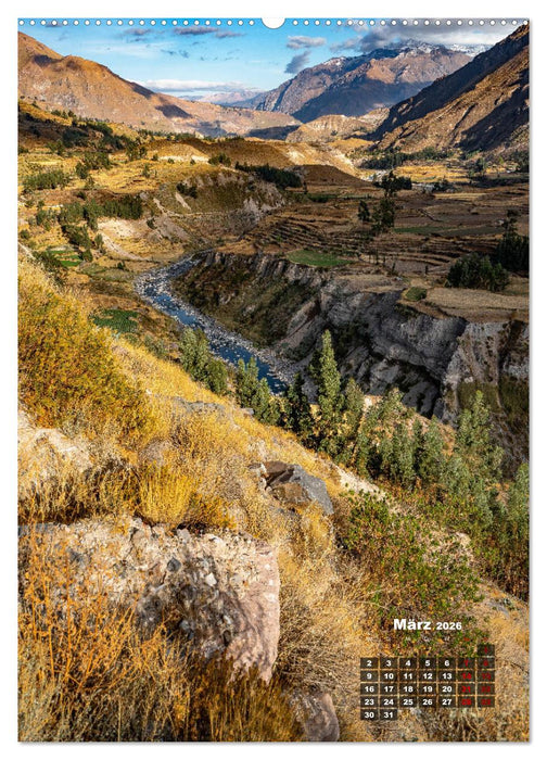 Südamerika - Zauber eines Kontinents (CALVENDO Wandkalender 2026)