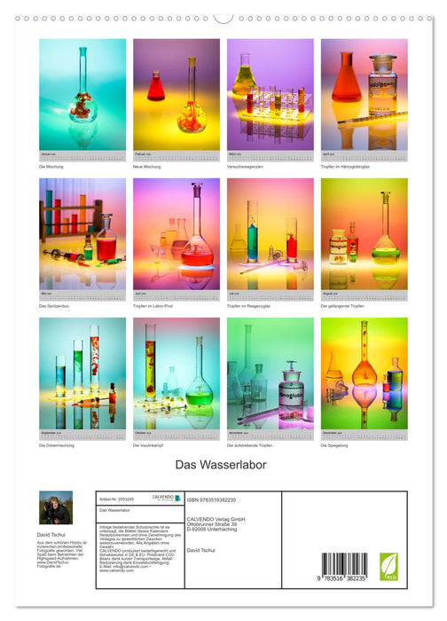 Das Wasserlabor (CALVENDO Premium Wandkalender 2026)
