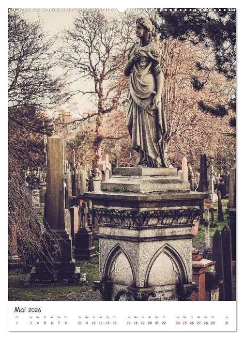 Dean Cemetery - Historischer Friedhof Edinburgh (CALVENDO Wandkalender 2026)