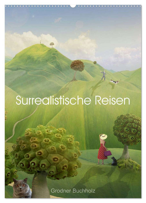 Surrealistische Reisen (CALVENDO Wandkalender 2026)