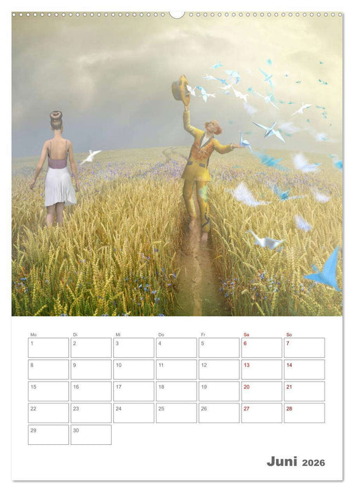 Surrealistische Reisen (CALVENDO Wandkalender 2026)