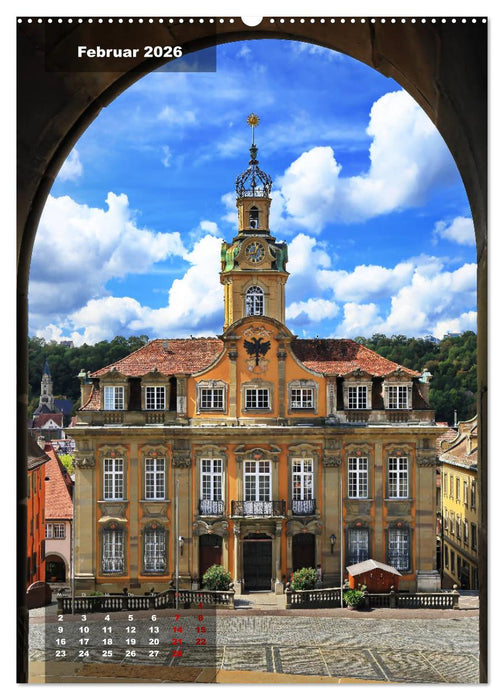 Kulturstadt Schwäbisch Hall (CALVENDO Wandkalender 2026)