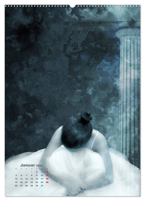 Ballerinen - Anmut, Eleganz und Leichtigkeit (CALVENDO Premium Wandkalender 2026)