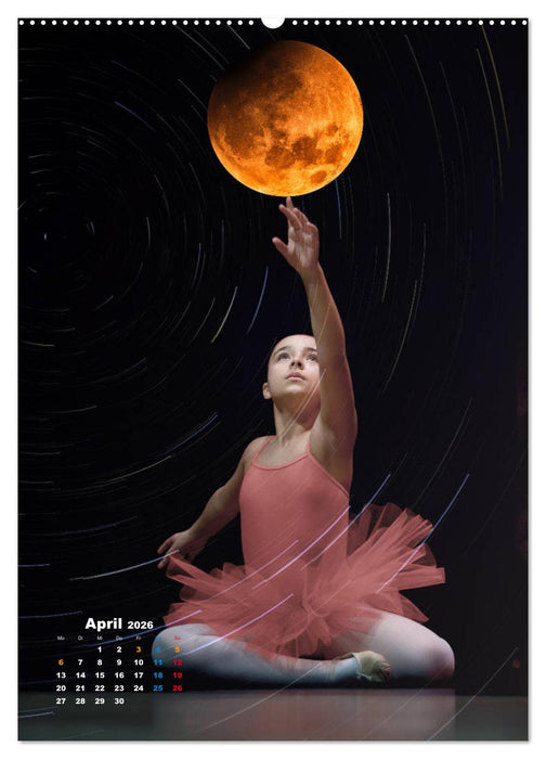 Ballerinen - Anmut, Eleganz und Leichtigkeit (CALVENDO Premium Wandkalender 2026)