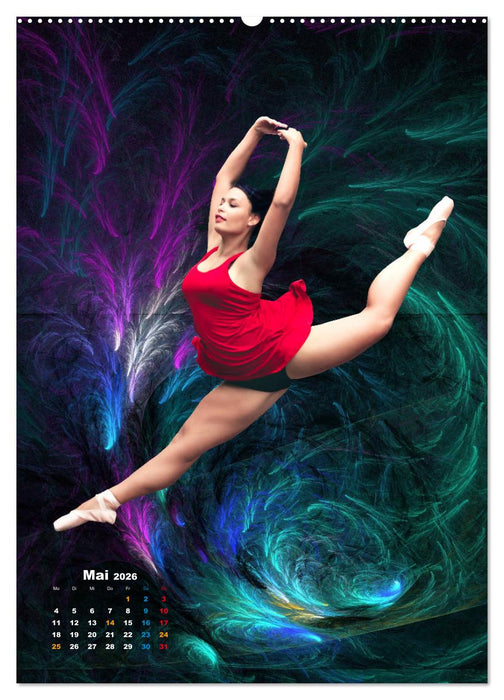 Ballerinen - Anmut, Eleganz und Leichtigkeit (CALVENDO Premium Wandkalender 2026)
