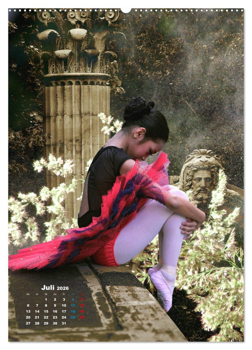 Ballerinen - Anmut, Eleganz und Leichtigkeit (CALVENDO Premium Wandkalender 2026)