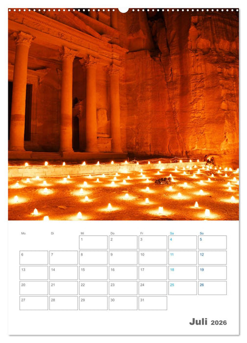 Jordanien ein Schatz im Orient (CALVENDO Premium Wandkalender 2026)