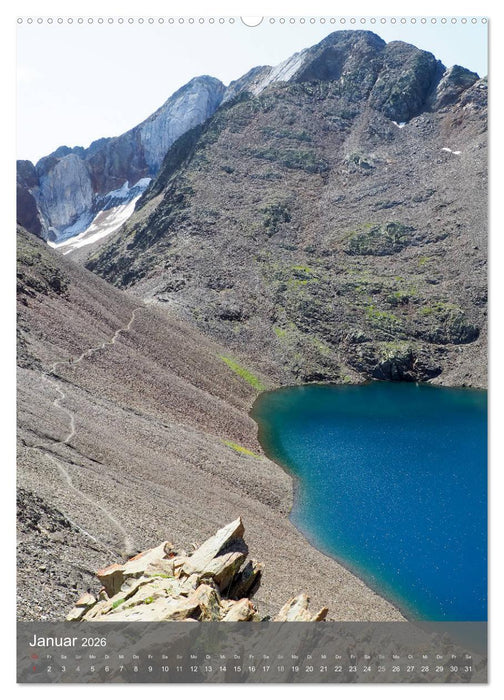 Pyrenäen - Spanien und Frankreich (CALVENDO Premium Wandkalender 2026)
