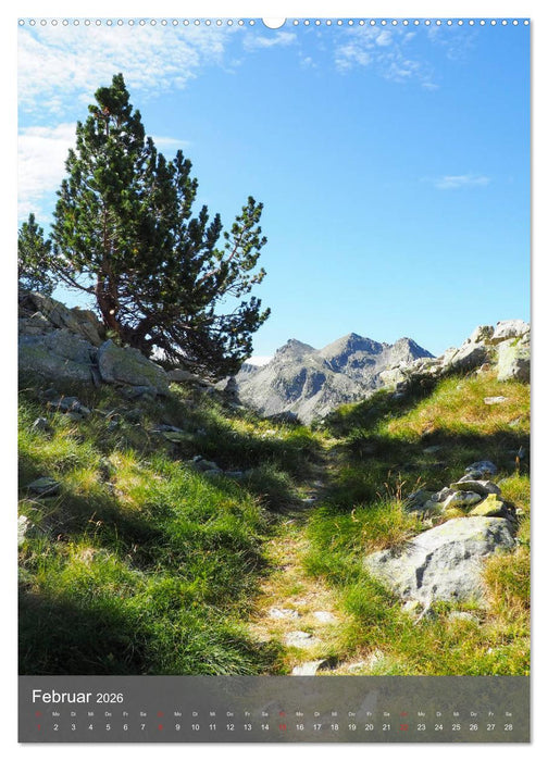 Pyrenäen - Spanien und Frankreich (CALVENDO Premium Wandkalender 2026)