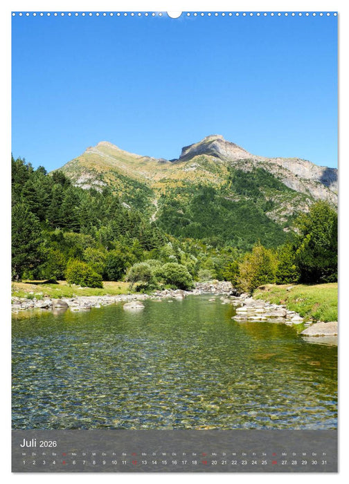 Pyrenäen - Spanien und Frankreich (CALVENDO Premium Wandkalender 2026)