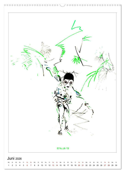 2 MODELS - ABOUT ME UND GABRIELA - Bodypainting Skizzen Zenga Fotografie (CALVENDO Wandkalender 2026)