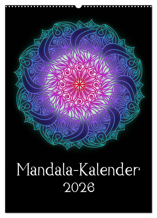 Mandala-Kalender 2026 (CALVENDO Wandkalender 2026)