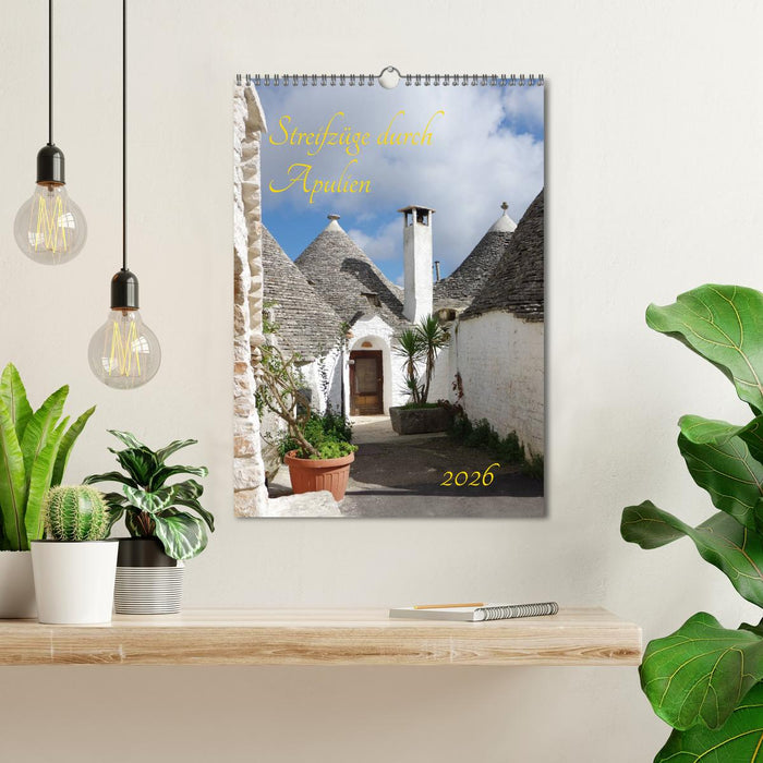 Kalender / Apulien (CALVENDO Wandkalender 2026)