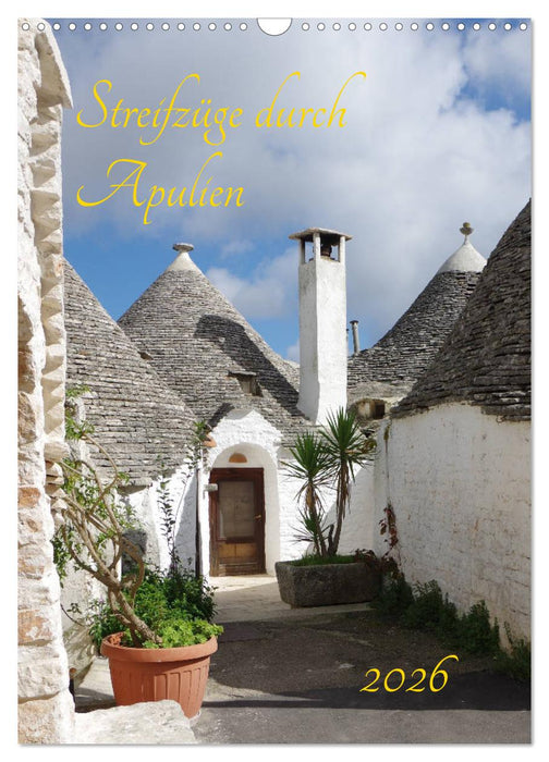 Kalender / Apulien (CALVENDO Wandkalender 2026)