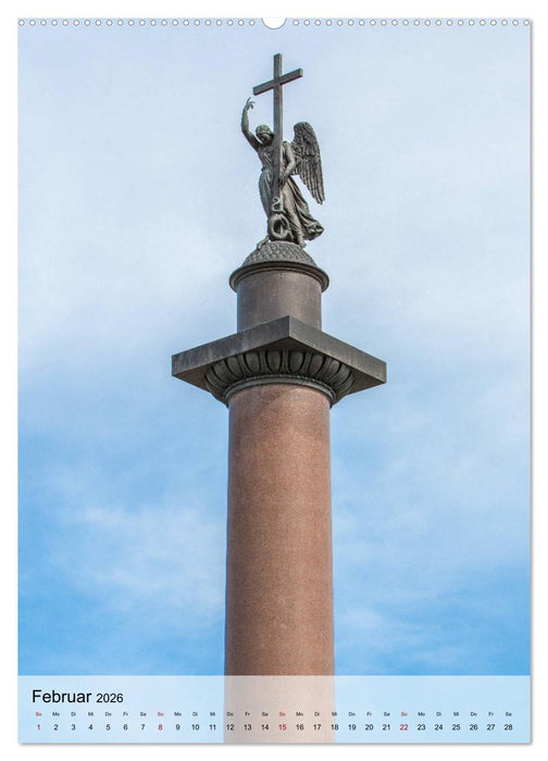 St. Petersburg - Russische Ostseemetropole (CALVENDO Premium Wandkalender 2026)