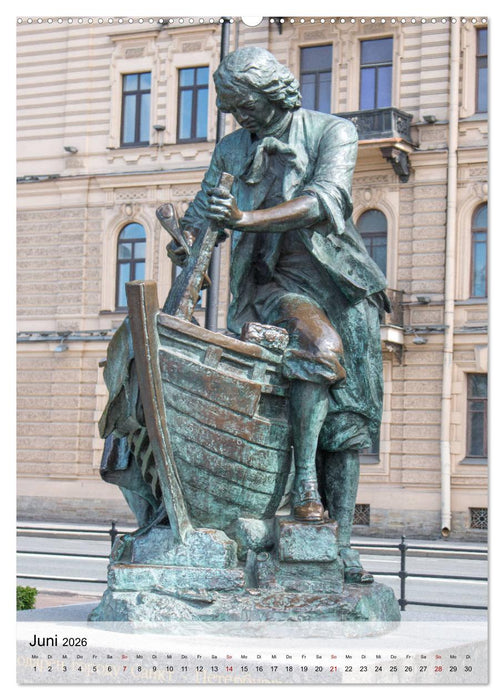 St. Petersburg - Russische Ostseemetropole (CALVENDO Premium Wandkalender 2026)