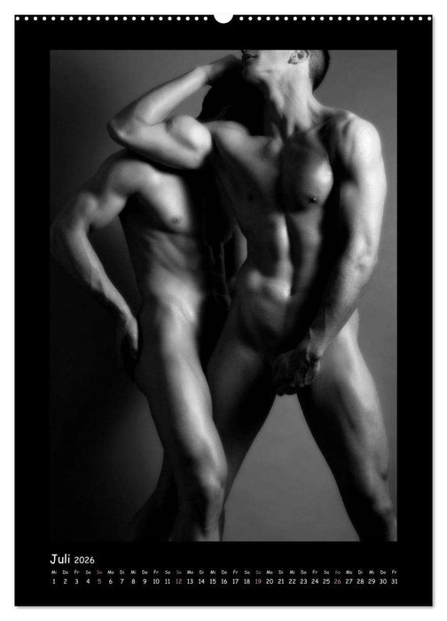 Männer... Couple (CALVENDO Premium Wandkalender 2026)