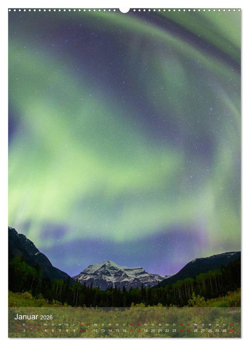Die kanadischen Rockies (CALVENDO Wandkalender 2026)