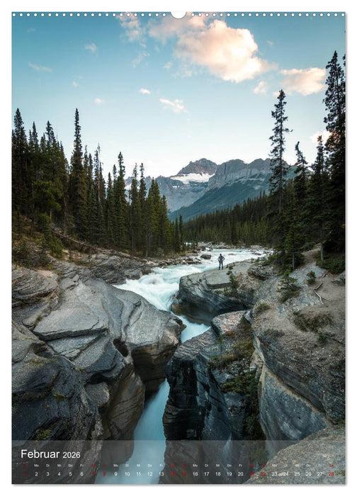 Die kanadischen Rockies (CALVENDO Wandkalender 2026)