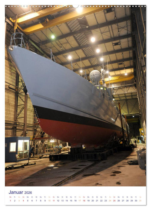 Die Boote vom 7. SG (CALVENDO Wandkalender 2026)