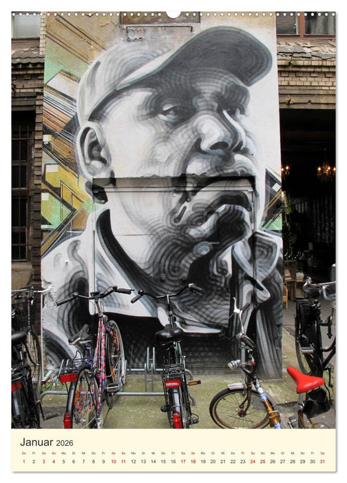 Berlin StreetArt Classics (CALVENDO Premium Wandkalender 2026)