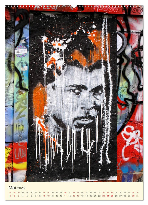 Berlin StreetArt Classics (CALVENDO Premium Wandkalender 2026)