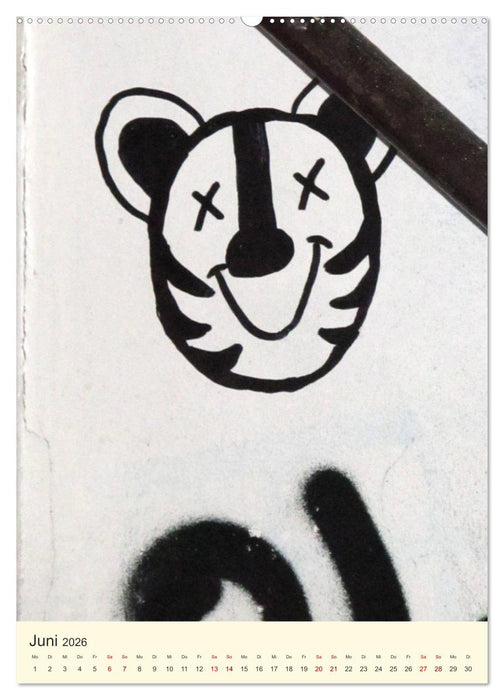 Berlin StreetArt Classics (CALVENDO Premium Wandkalender 2026)