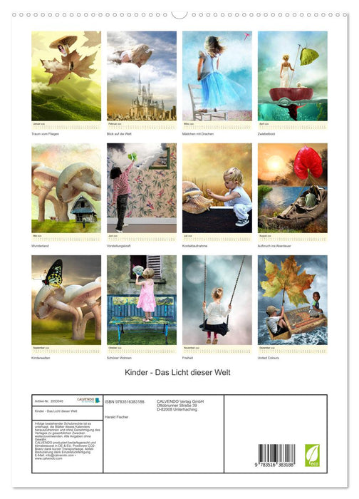 Kinder - Das Licht dieser Welt (CALVENDO Premium Wandkalender 2026)