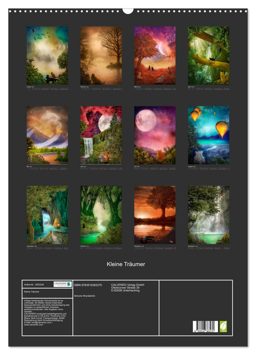Kleine Träumer (CALVENDO Wandkalender 2026)