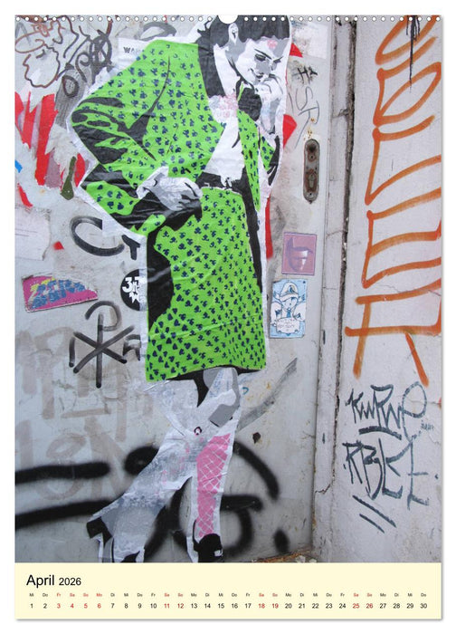 Hamburg StreetArt (CALVENDO Premium Wandkalender 2026)