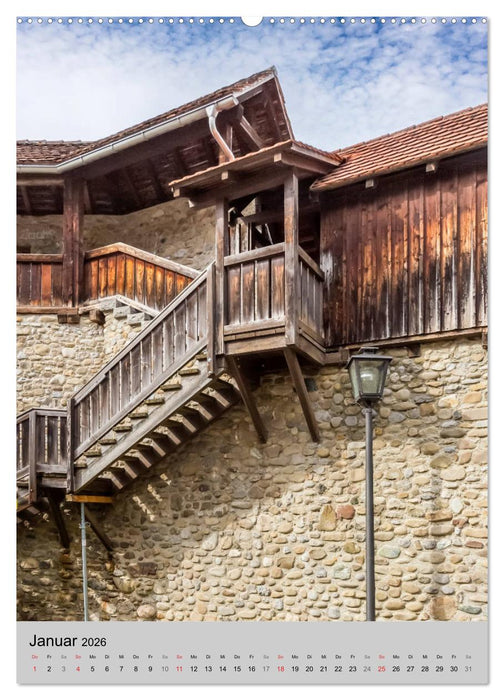 ALLGÄU Idylle und Historie (CALVENDO Premium Wandkalender 2026)