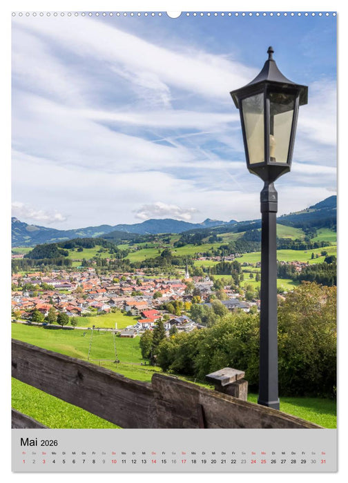 ALLGÄU Idylle und Historie (CALVENDO Premium Wandkalender 2026)