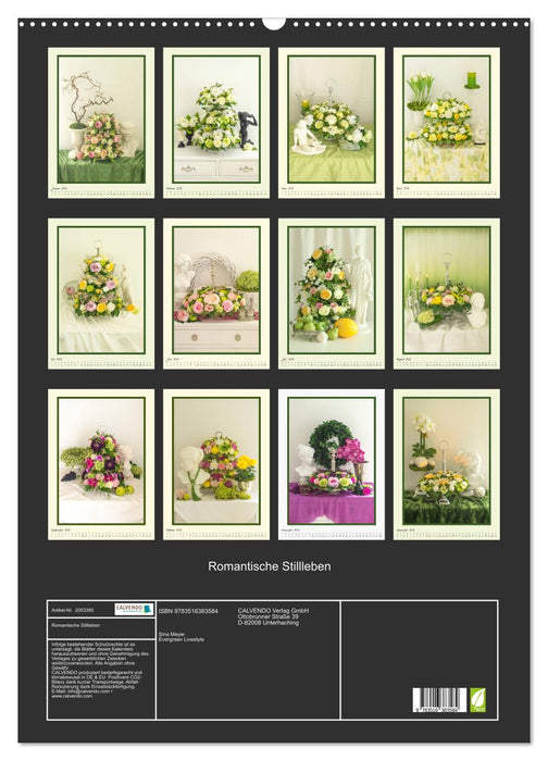 Romantische Stillleben (CALVENDO Wandkalender 2026)
