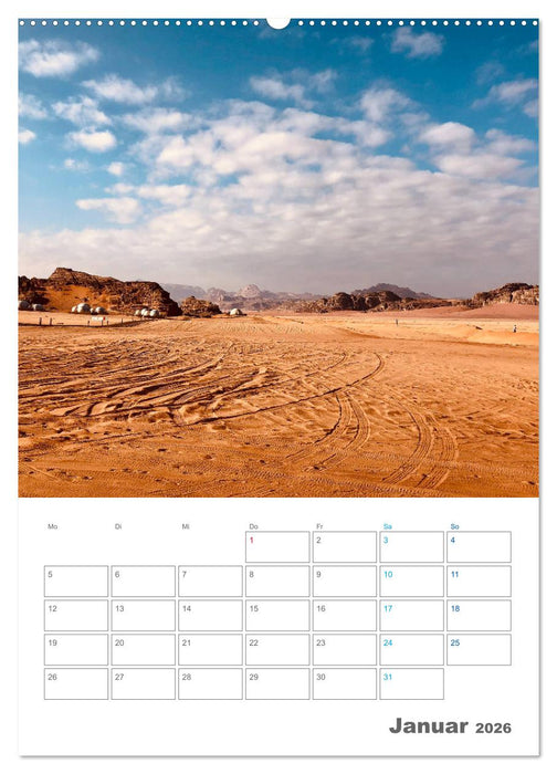 Jordanien ein Schatz im Orient (CALVENDO Wandkalender 2026)