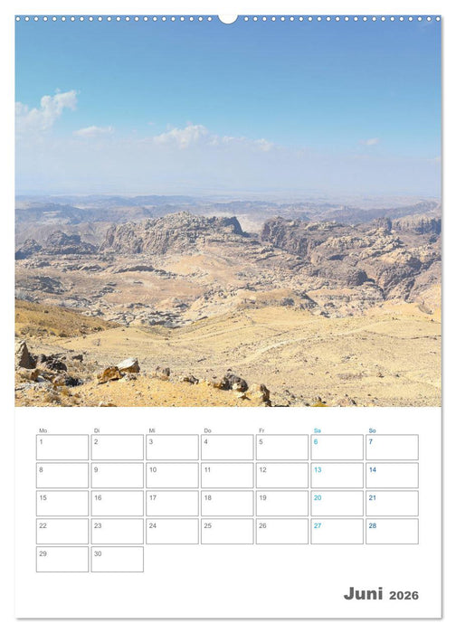Jordanien ein Schatz im Orient (CALVENDO Wandkalender 2026)