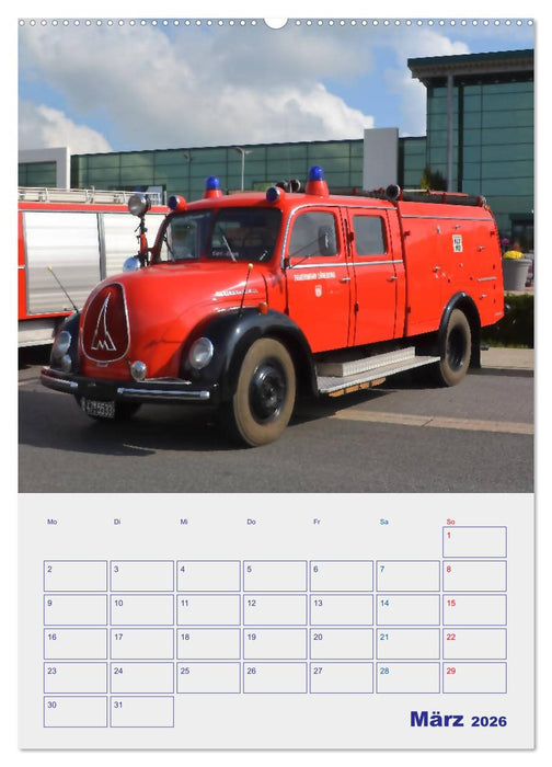 FEUERWEHR-Legende (CALVENDO Wandkalender 2026)