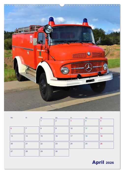 FEUERWEHR-Legende (CALVENDO Wandkalender 2026)